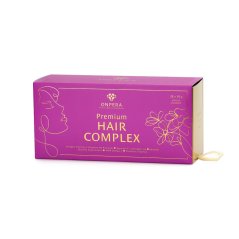 Premium Hair Complex Onpera. Komplexní péče o vlasy, obnova poškozených vlasových vláken, ochrana před lámáním, síla nehtů, zdraví pokožky. Premium Hair Complex Onpera. Komplexní péče o vlasy, obnova poškozených vlasových vláken, ochrana před lámáním, síla nehtů, zdraví pokožky.